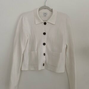 JCrew Cropped Cotton Cardigan